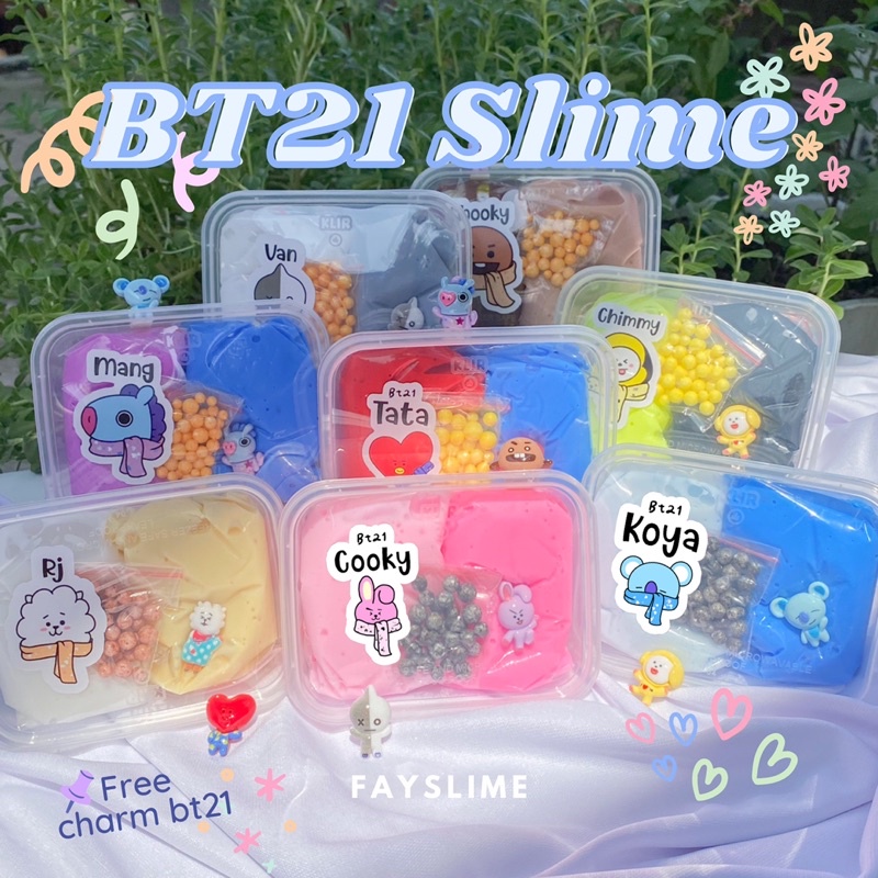 Slime Bite21 murah free charm | Slime Tofu | Slime karakter