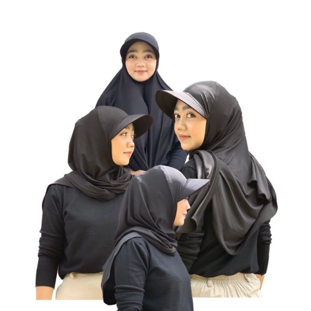 PASHMINA TOPI OVAL INSTAN PASHMINA INSTAN JILBAB TOPI