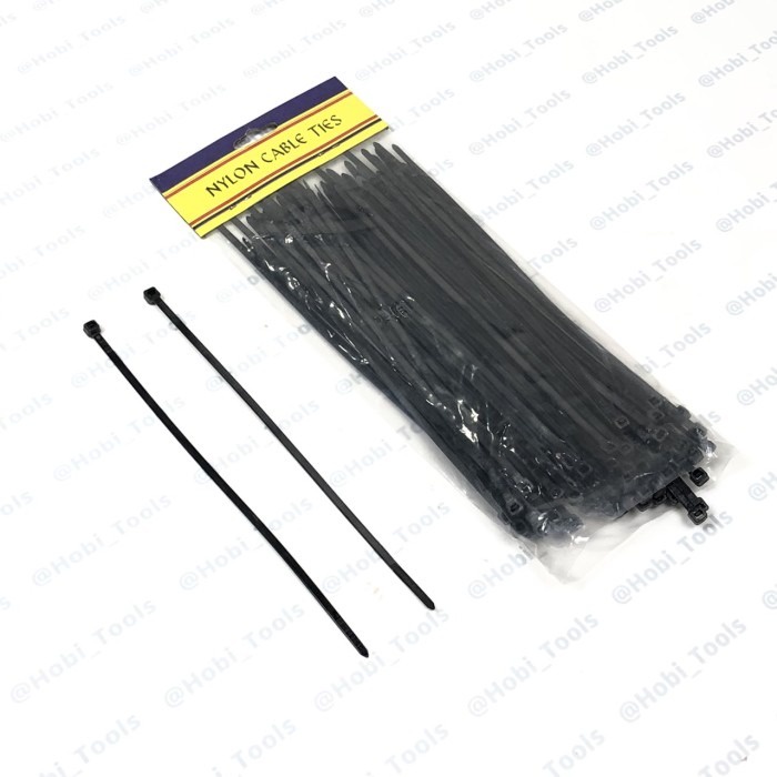 

KABEL TIES HITAM 3.6 X 20CM - ZIP TIES 3.6 X 200 MM