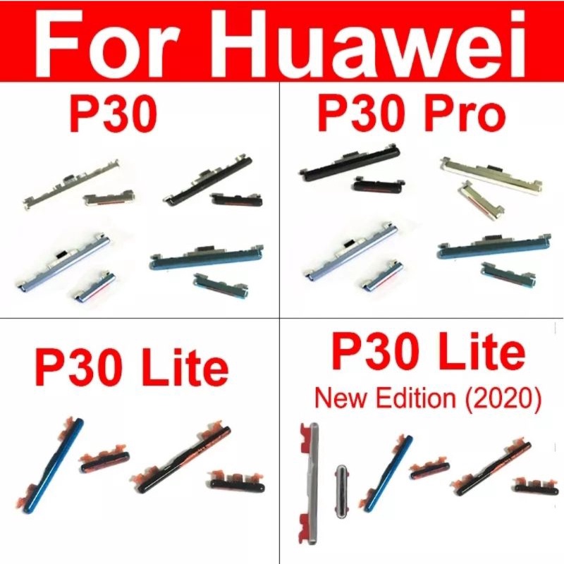 Set tombol on off volume Huawei P30 P30 lite P30 Pro