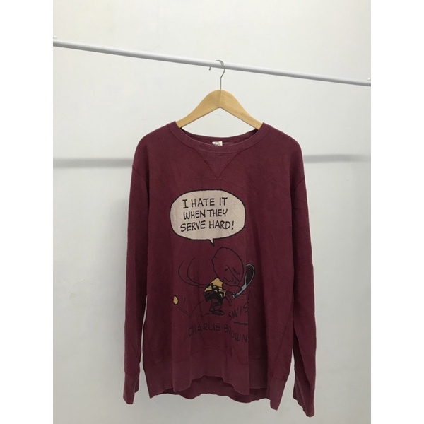 THRIFT - crewneck uniqlo