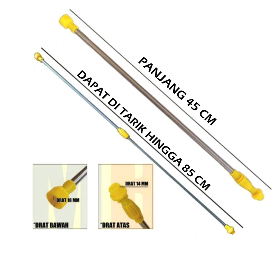 Stik Pipa Sprayer Tangki Semprot Elektrik CBA