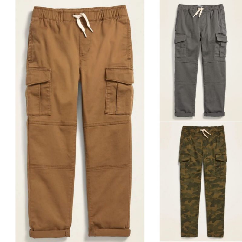 Celana panjang cargo anak laki laki oldnvy