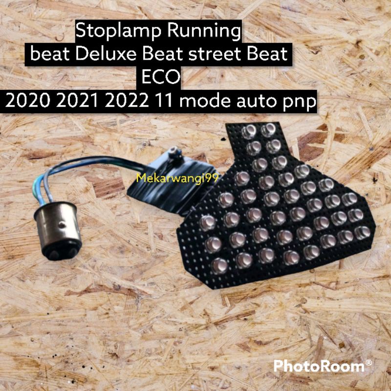 Stoplamp Running Beat Deluxe Beat Street Beat ECO  2020 2021 2022 11 mode Auto PNP