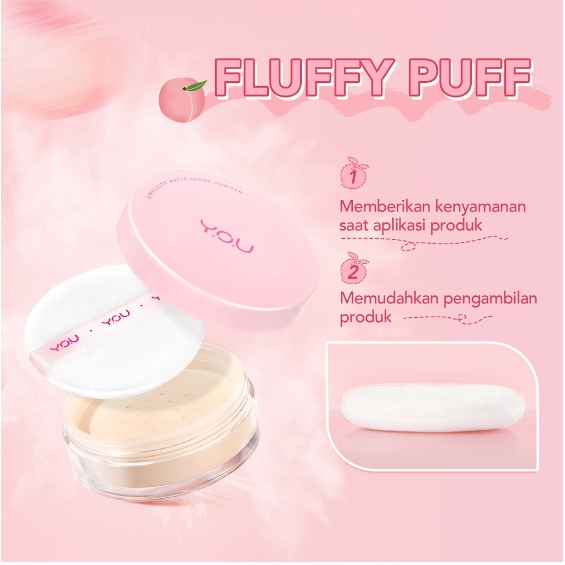 YOU Simplicity Matte Loose Powder | Bedak Tabur | Tahan Lama Ringan | Sebum Control | Makeup