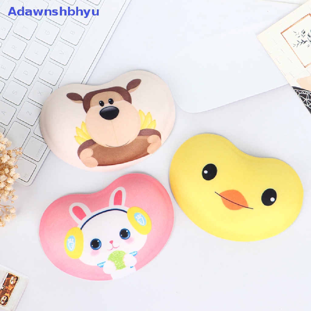 Adhyu New Silicone Wrist Rest Mouse Hand Pad Untuk Bantalan Penopang Tangan Komputer Desktop ID