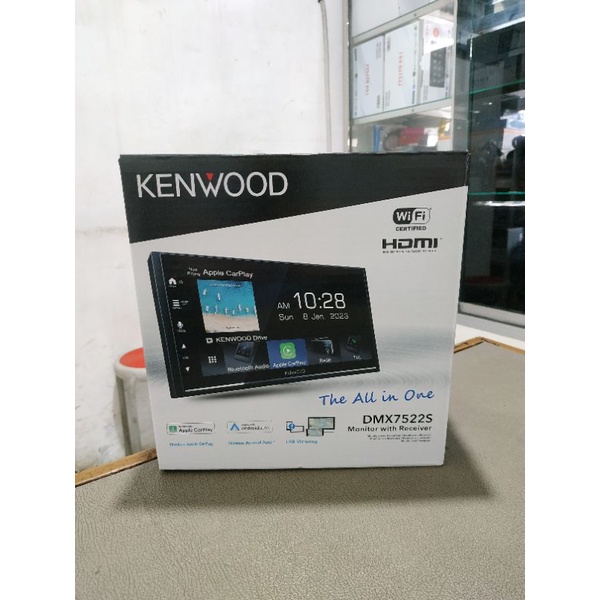 Head unit kenwood dmx7522s - kenwood dmx7522 carplay android auto wifi wireless