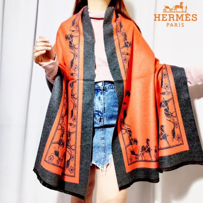 SYAL & SCARF IMPORT PREMIUM 2016 WINTER COAT/SELENDANG WANITA BRANDED