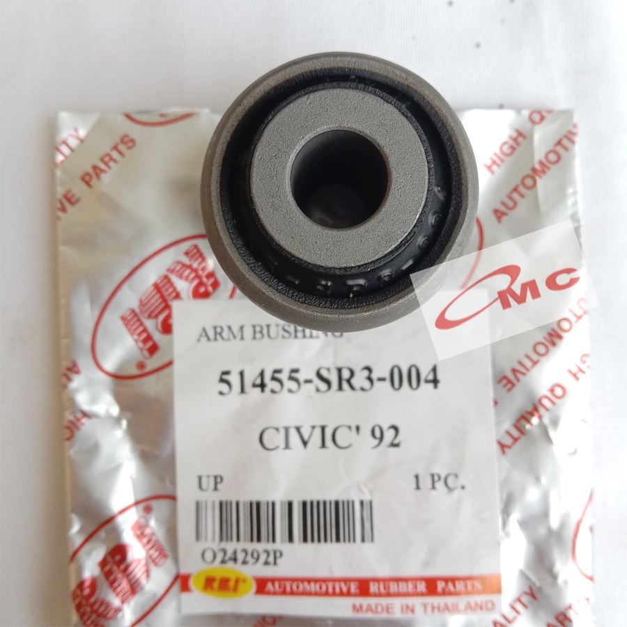 Karet Bushing Sayap Depan Atas Civic Estilo Ferio Genio 51455-SR3-004-RBI