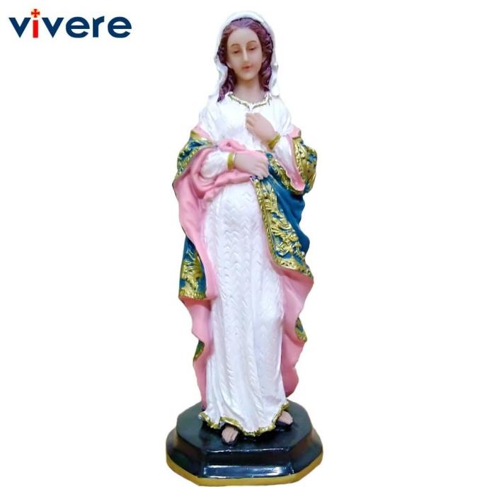 Patung Bunda Maria Mengandung 19 Cm