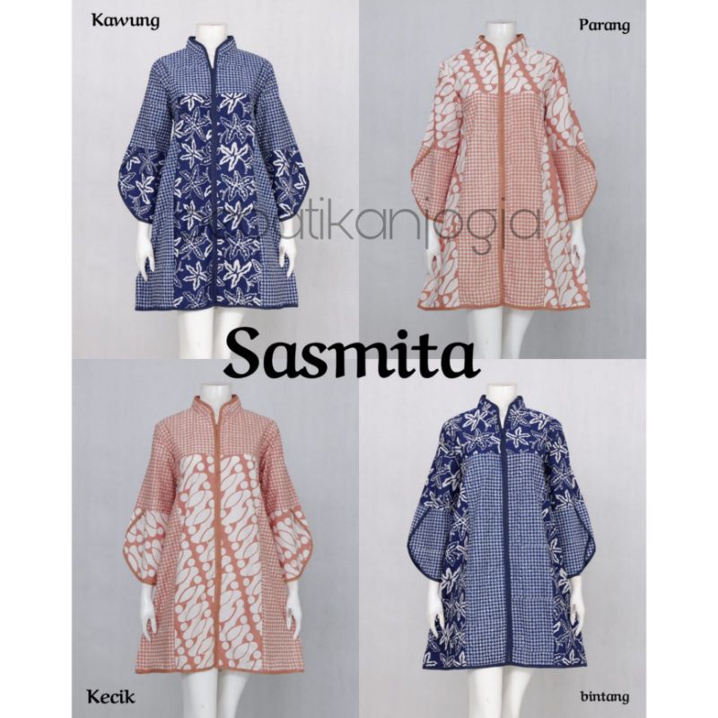 Bebatikan Jogja Atasan Batik Wanita Panjang