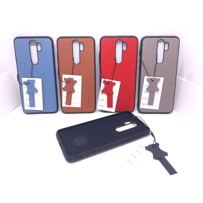 Case Sgp Cover kulit Redmi Note 7 | Redmi Note 8 | Redmi Note 8 Pro Softcase Kulit Jeruk