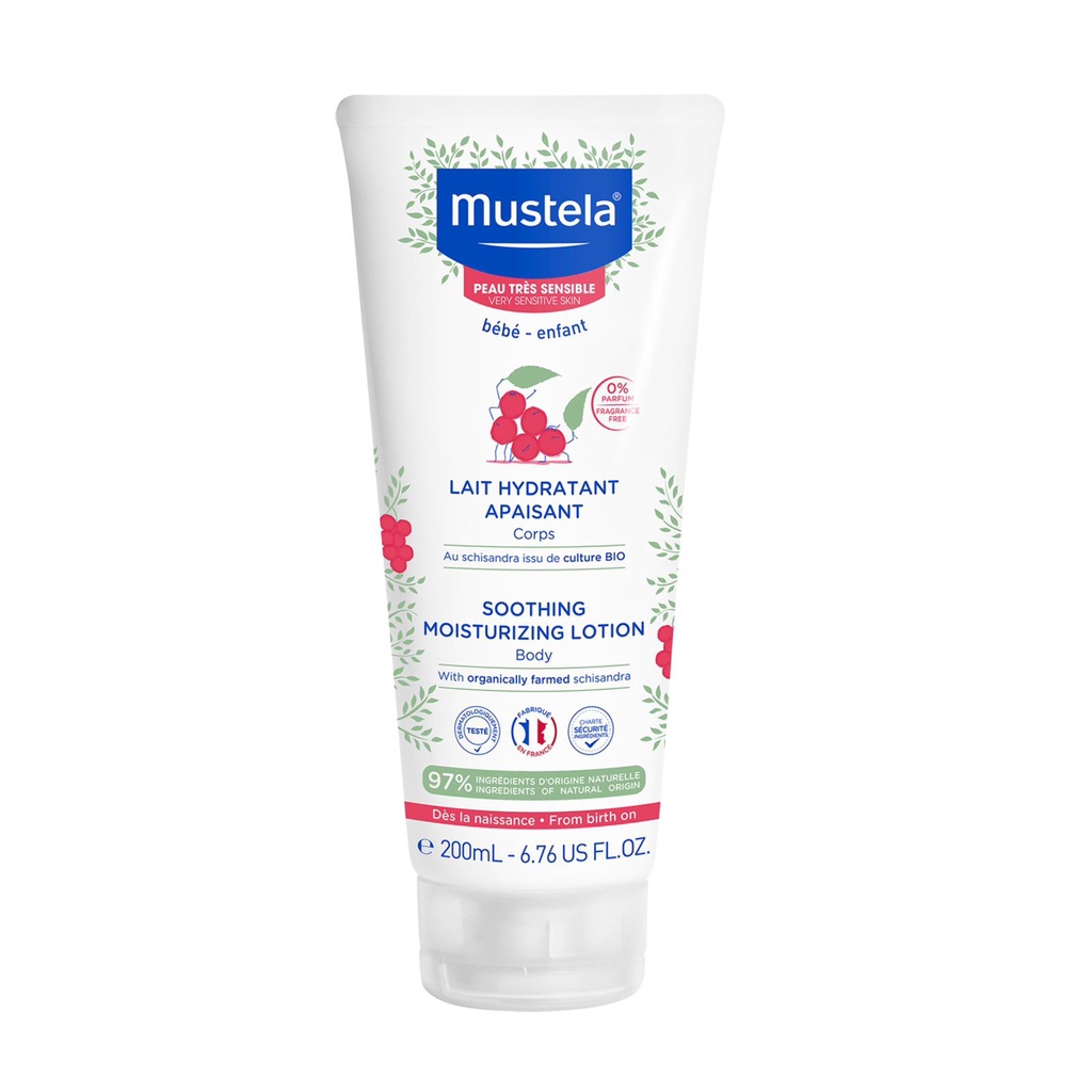 MUSTELA SOOTHING MOISTURIZING LOTION 200ML