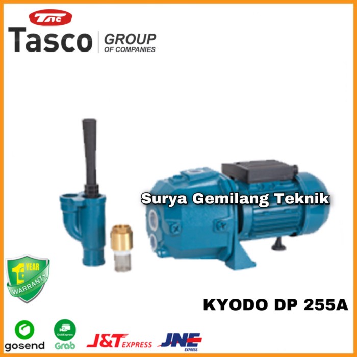 Pompa Air Semi Jet Pump Kyodo Dp 255A Centrifugal Pump
