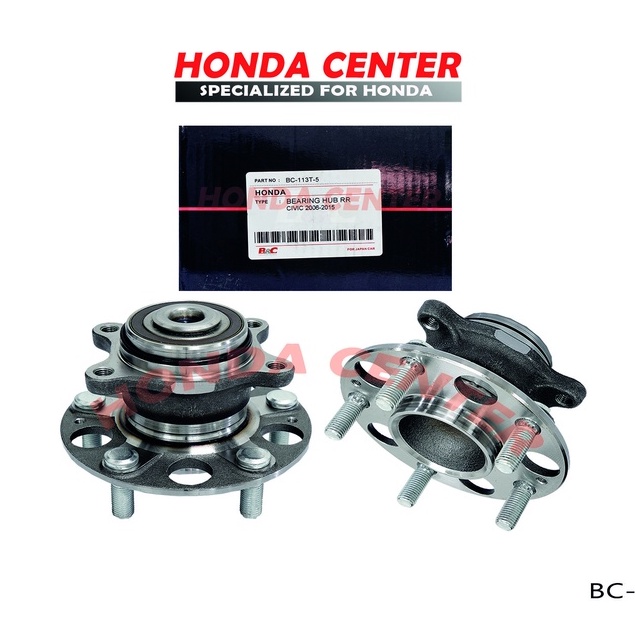 lahar laher bering bearing hub roda belakang honda civic 2006 2007 2008 2009 2010 2011 2012 2013 2014 2015