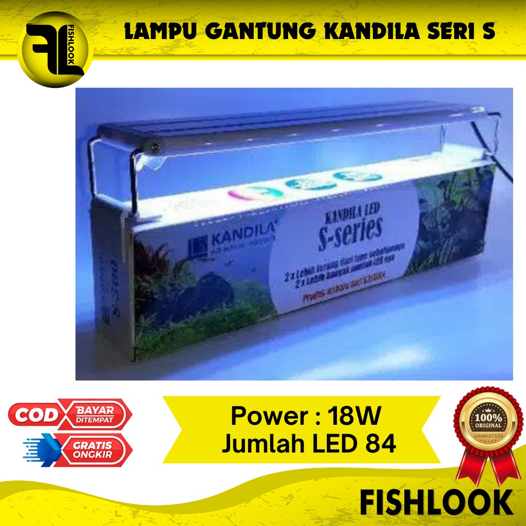 Kandila S400 S400RGB S-400 RGB Lampu Aquascape LED Aquarium Gantung