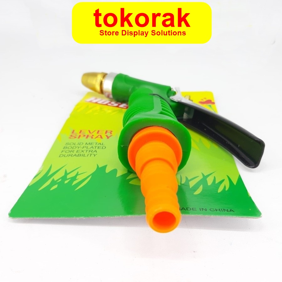 SEMPROTAN AIR TAMAN PALAZZO HOSE NOZZLE - SPRAY PISTOL KEPALA KUNINGAN