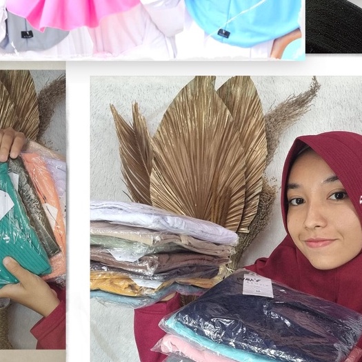 [[❤TERMURAH❤]]❣❣Vilora love Hijab Sekolah Ori||Kerudung Sekolah Serut New Colour (hijab instan)||VIL