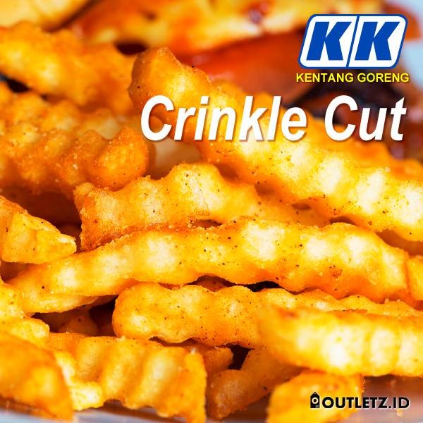 

KK Frozen French Fries Shoestring / Crinkle Cut 1kg