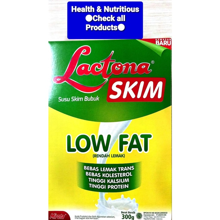 

(BISA COD) SUSU LACTONA SKIM SUSU SKIM BUBUK SUSU TANPA LEMAK SUSU TINGGI PROTEIN