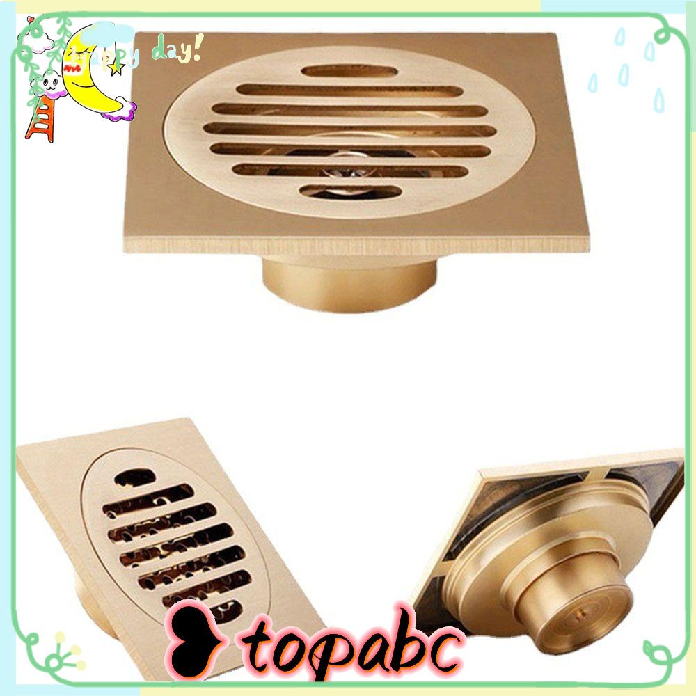 Top Floor Shower Drain Square All Tembaga Anti Bau Bathtub Shower Drainer