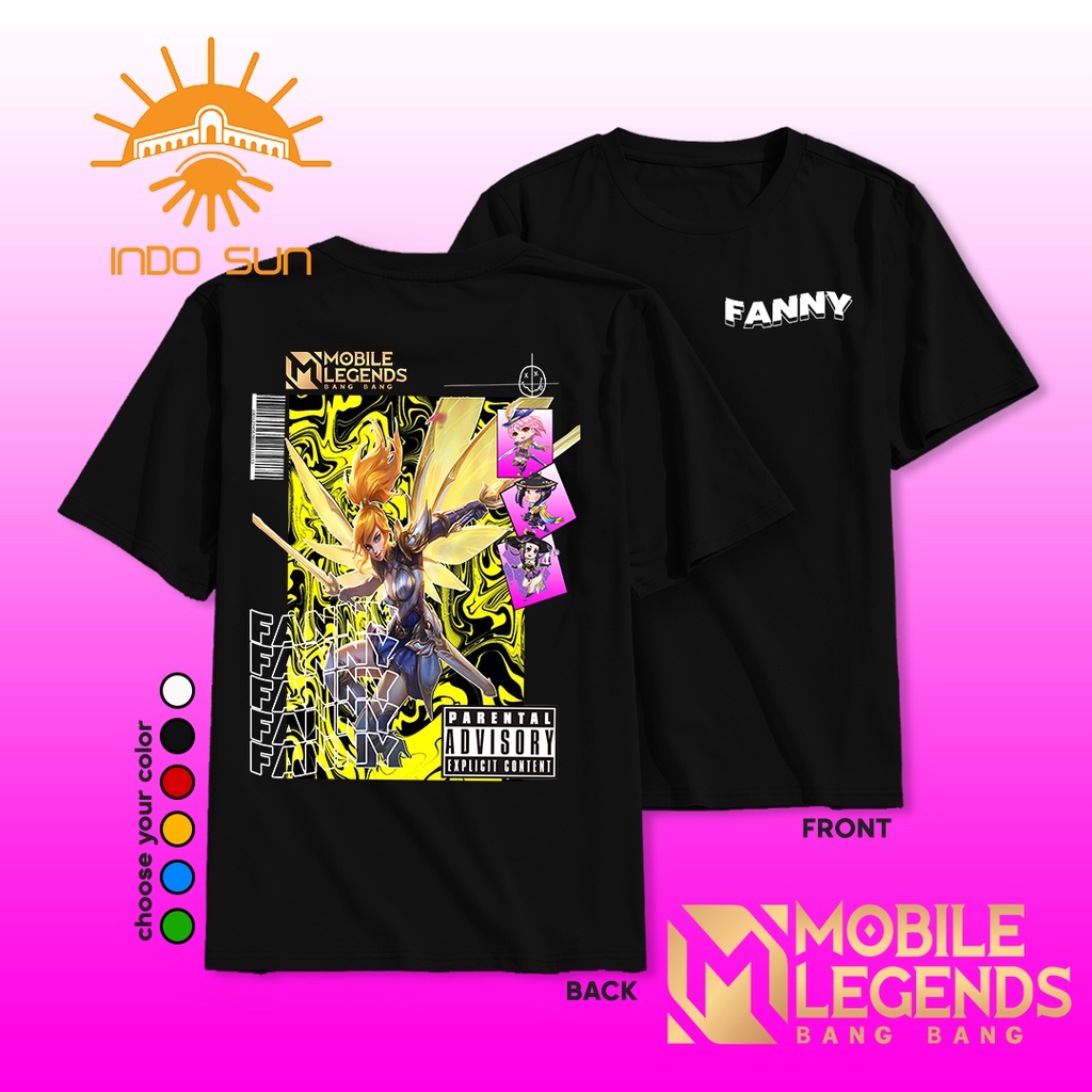 KAOS MOBILE LEGENDS HERO FANNY - KAOS FANNY KEREN - KAOS MOBILE LEGEND FANNY KAWAI - KAOS MOBILE LEGENDS MURAH - KAOS MOBILE LEGENDS FANNY TERBARU - KAOS MOBILE LEGENDS FANNY DARAT - KAOS MOBILE LEGENDS FANNY PRIA WANITA