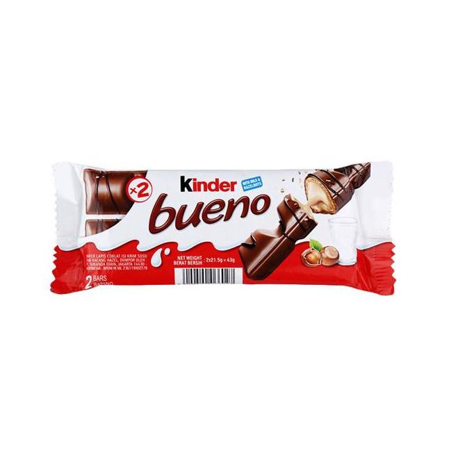 

➭Murah Banget➭ LBEDQ Kinder Bueno Wafer Cokelat 5 x 43 gr 81 ➭Baru