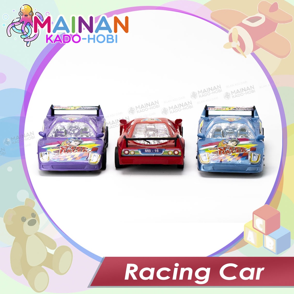 MAINAN ANAK MINIATUR DIECAST RACING CAR MOBIL BALAP