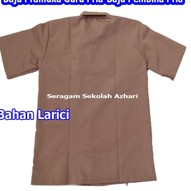 Etalase-T69I-➸) BAJU PRAMUKA GURU PEMBINA LAKI LAKI LENGAN PENDEK+HASDUK JUMBO 165 CM+RING-BAJU PRAM