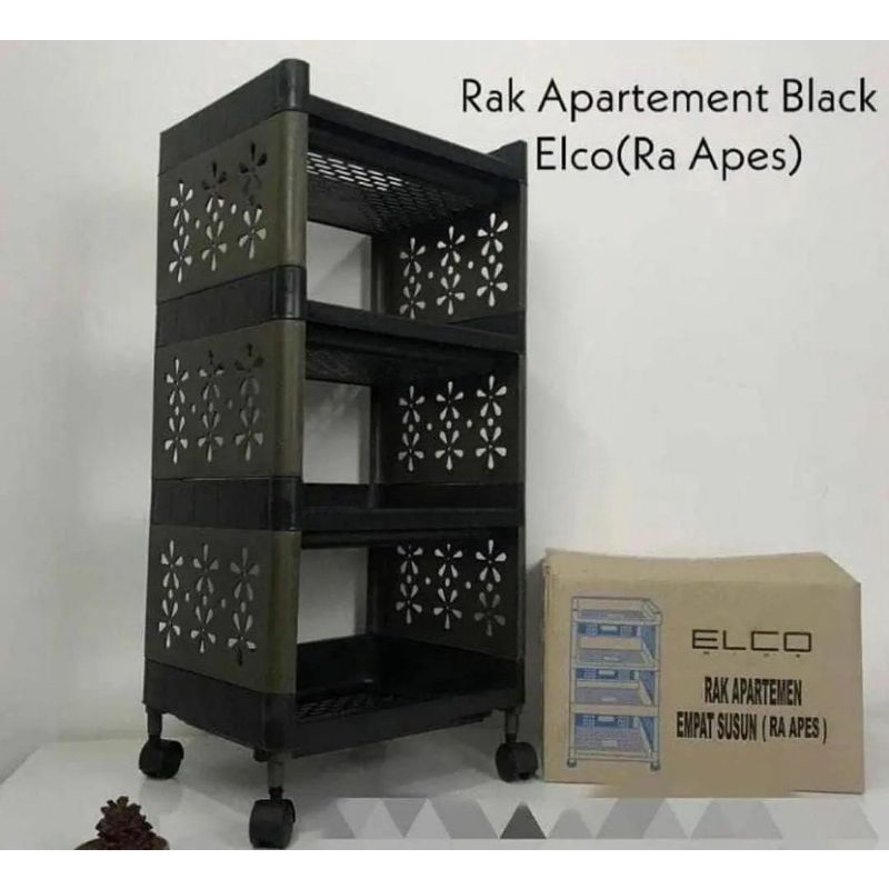 Rak Apartemen 4 Susun  Plastik ELCO