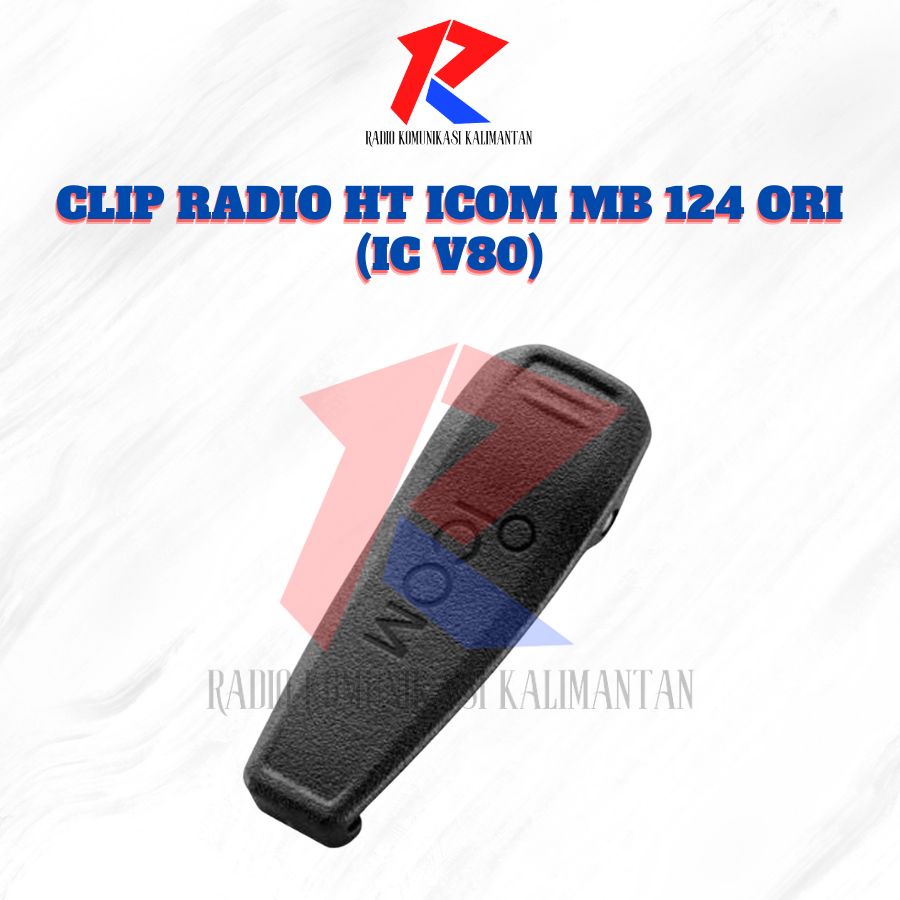 CLIP RADIO HT ICOM MB 124 ORI (IC V80)