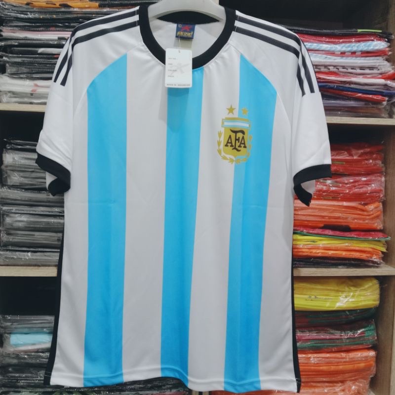 jersey argentina home world cup 2022 printing