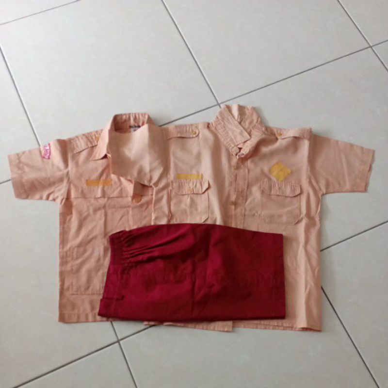 Baju Sekolah preloved