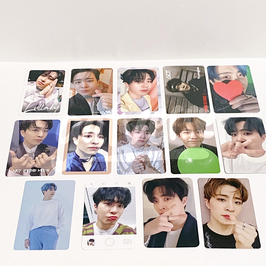 GOT7 YOUNGJAE Official Photocard PC POB BOL Dye Lullaby FM Fan Meeting Spinning Top Japan Shopee
