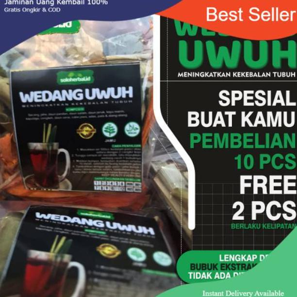 

[BAYAR DITEMPAT] PROMO BELI 10 GRATIS 2,TERMURAH!!WEDANG UWUH KOMPLIT+GULA BATU+EKSTRA BUBUK REMPAH 009