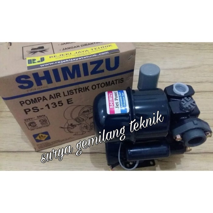 Mesin Pompa Air Shimizu Ps 135E Otomatis Pompa Air Shimizu 250Watt