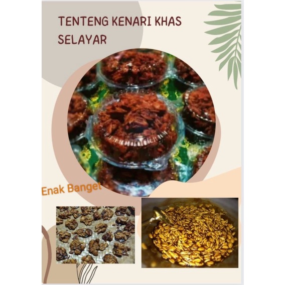 

Tenteng Kenari Khas Selayar 450 gram