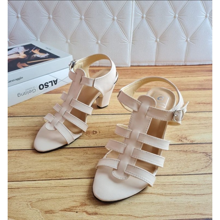 ABBUSHOES Yf 28 sendal hak tahu keronjo mahira 7cm