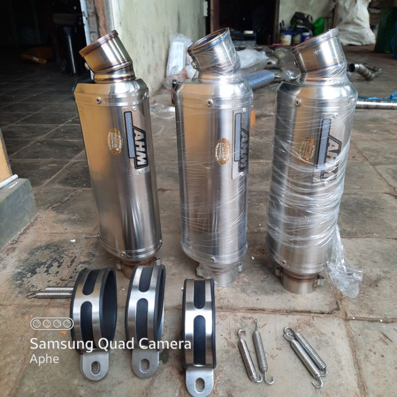 slincer silincer knalpot AHM SPR M1 trioval original malaysia