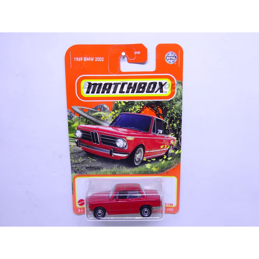 Matchbox 1969 BMW 2002 Merah