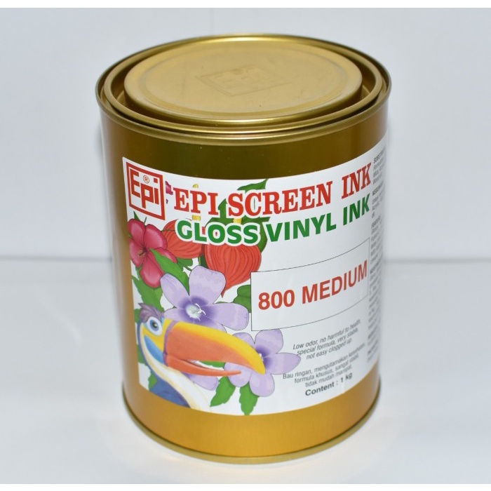 

EPI SCREEN INK GLOSS VINYL 800 - TRANSPARAN (BASIS MINYAK) - 1 KG