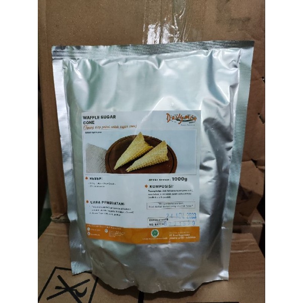 

Tepung Cone Waffle Corong Es Krim