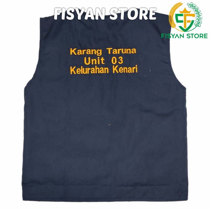 Rompi Karang Taruna Drill Oblong
