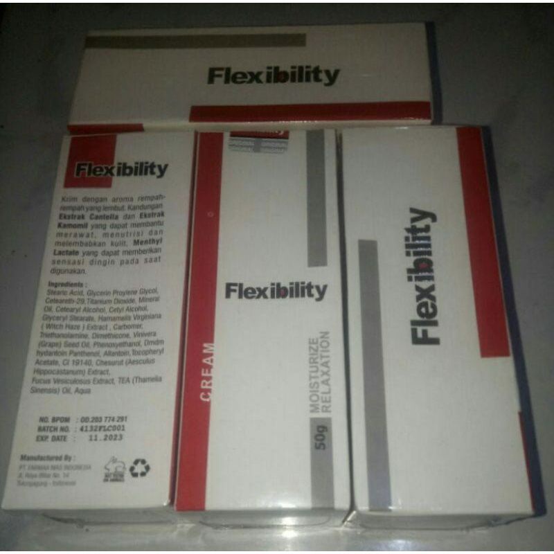 Flexibility 100 % Cream Flexibility Atasi Sendi Bermasalah Secara Alami RB7