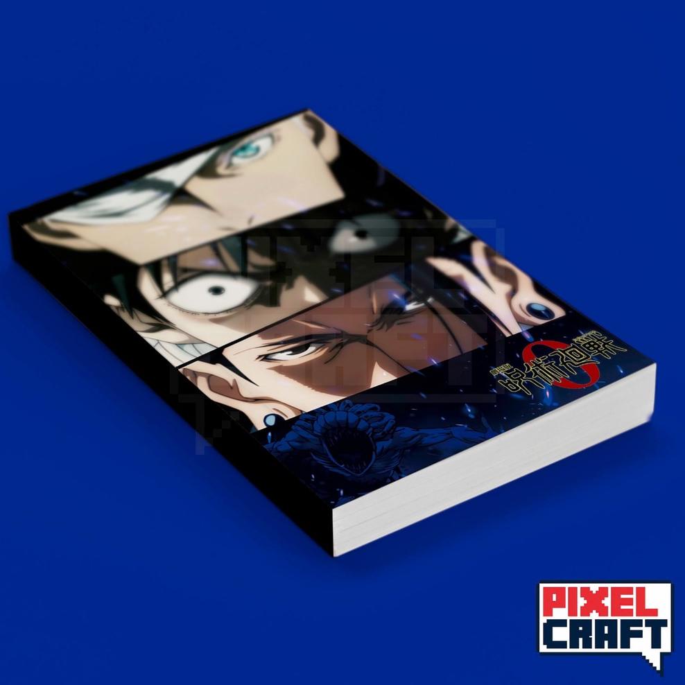 

㊊ Pocket Note Anime JUJUTSU KAISEN 0 Softcover A6 Buku Tulis Catatan Agenda Planner ☪