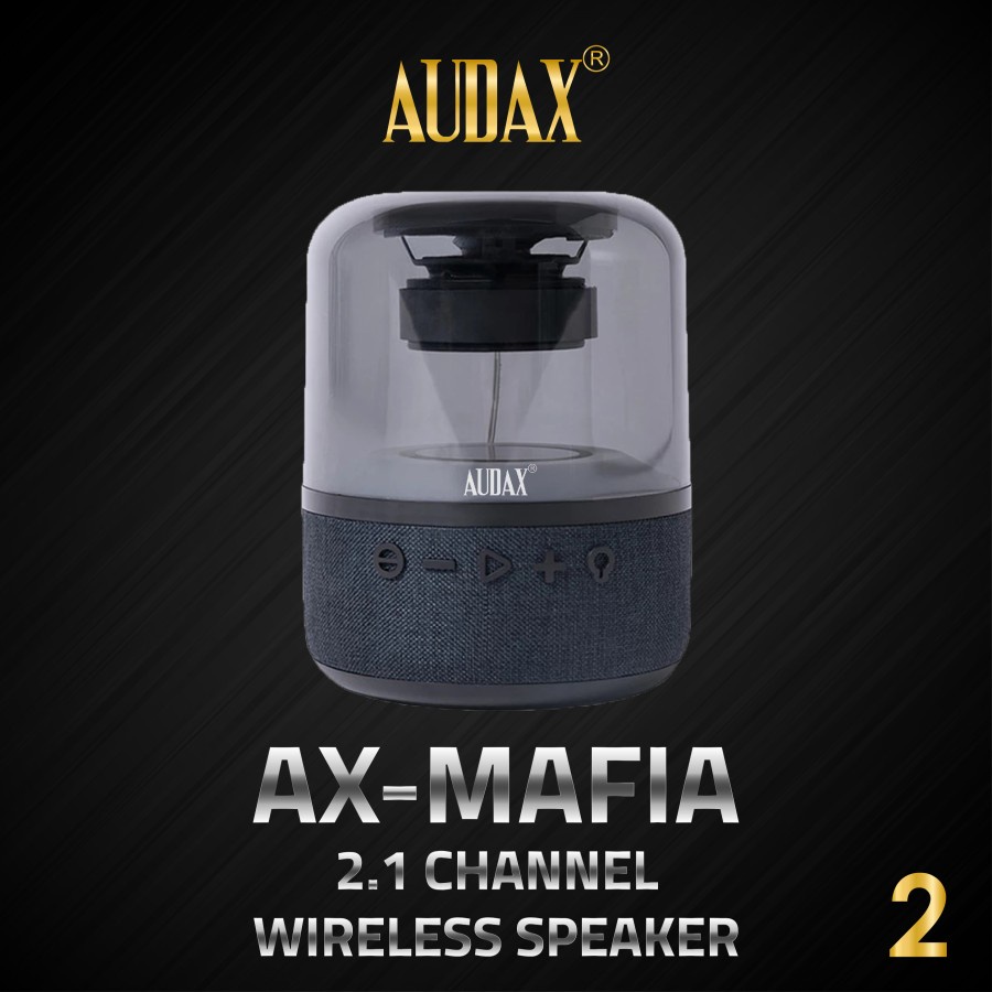 Speaker Aktif Audax AX-MAFIA 2.1 Channel Wireless Speaker Bluetooth