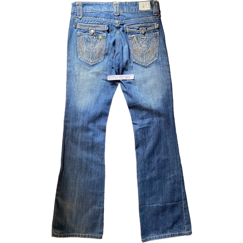 Taverniti So Jeans Gold Embriodery Pants/Celana Jeans