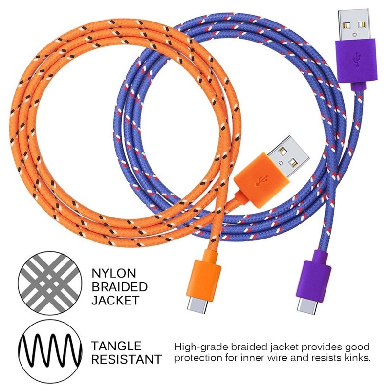 Kabel USB Tipe C Pengisian Cepat USB C Kabel Tipe-C Data Cord Charger USB C Untuk Samsung S9 Note9 Huawei P20 Pro 1m/2m/3m