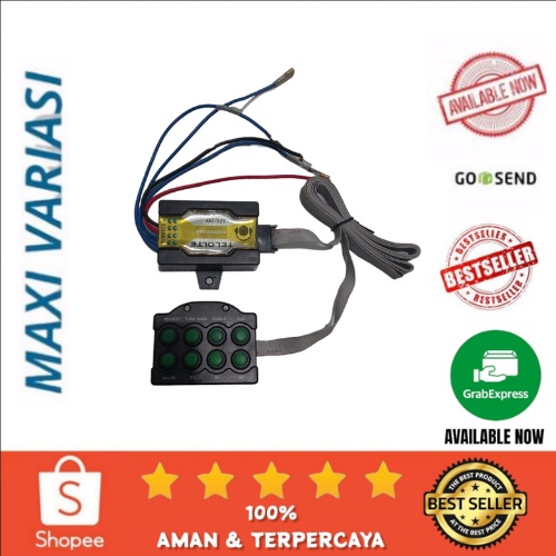 Modul Klakson Telolet 8 Tombol Universal Klakson Motor Mobil