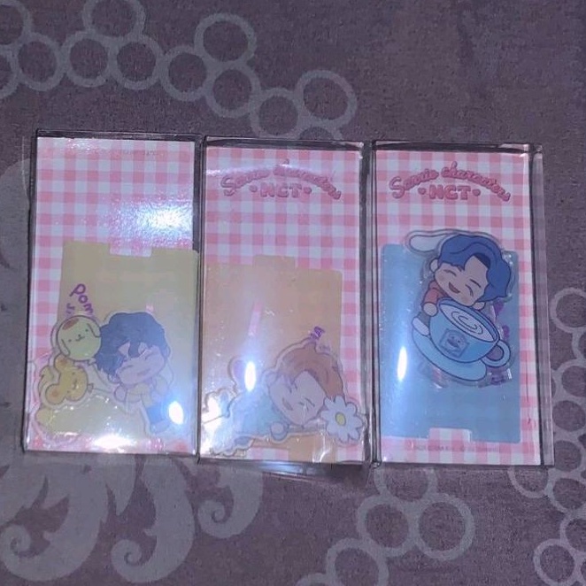 Acrylic Stand Set NCT x Sanrio Jaehyun Jaemin Jeno